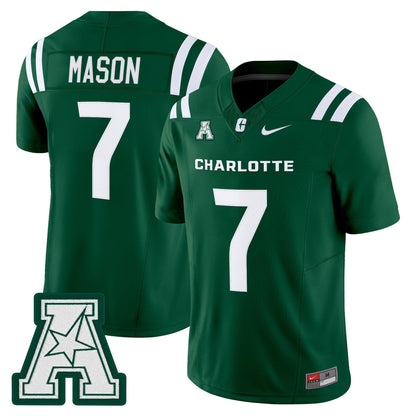 Men's Charlotte 49ers 2025 Vapor Limited Jersey - All Stitched
