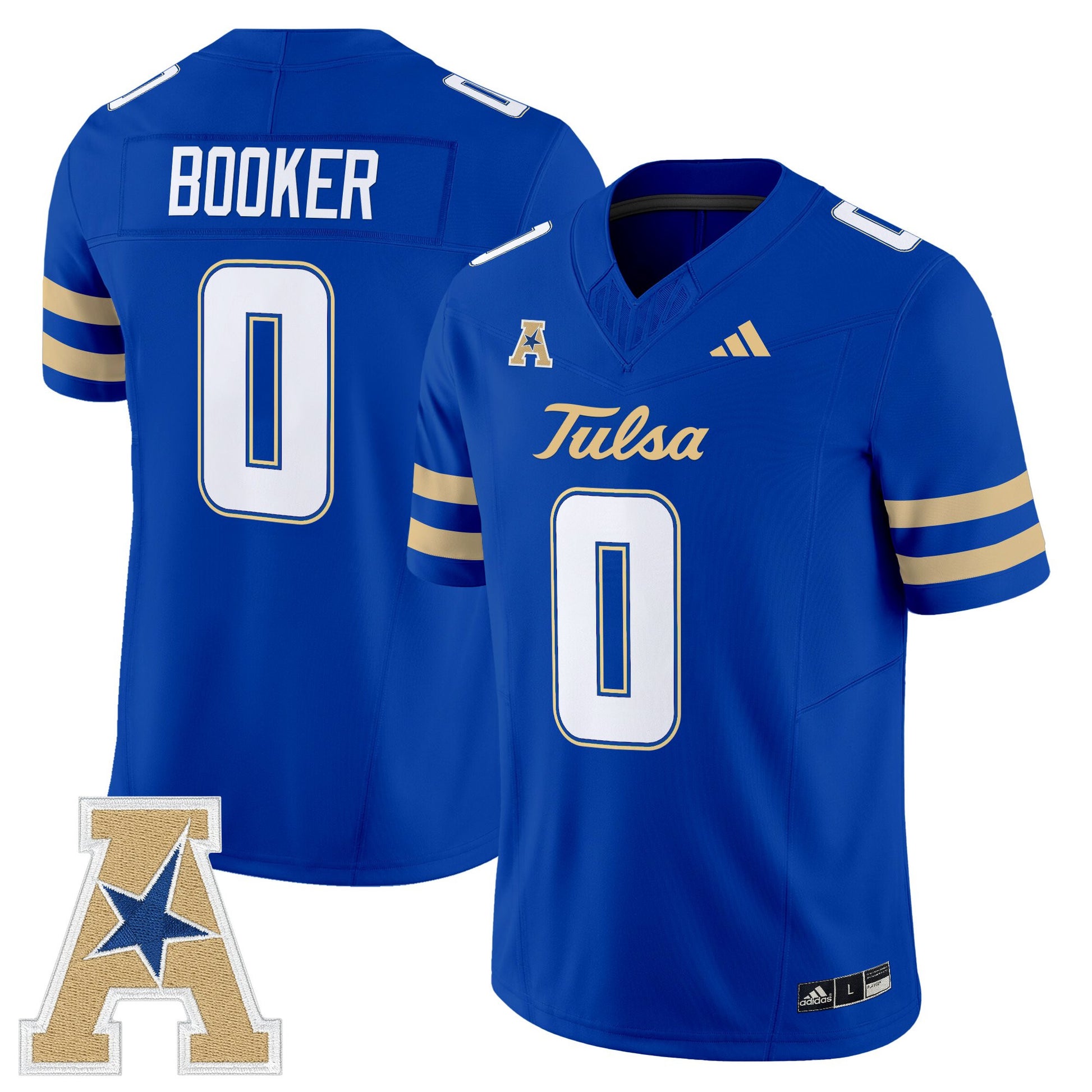 Men's Tulsa Golden Hurricane 2025 Vapor Limited Jersey - All Stitched