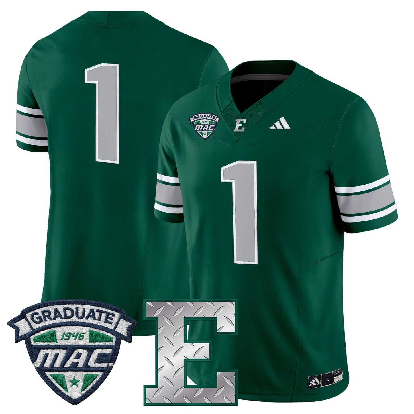 Men's Eastern Michigan Eagles 2025 Vapor Limited Jersey - All Stitched