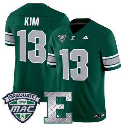 Men's Eastern Michigan Eagles 2025 Vapor Limited Jersey - All Stitched