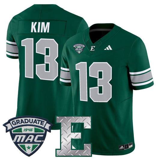 Men's Eastern Michigan Eagles 2025 Vapor Limited Jersey - All Stitched