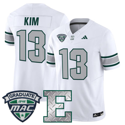 Men's Eastern Michigan Eagles 2025 Vapor Limited Jersey - All Stitched