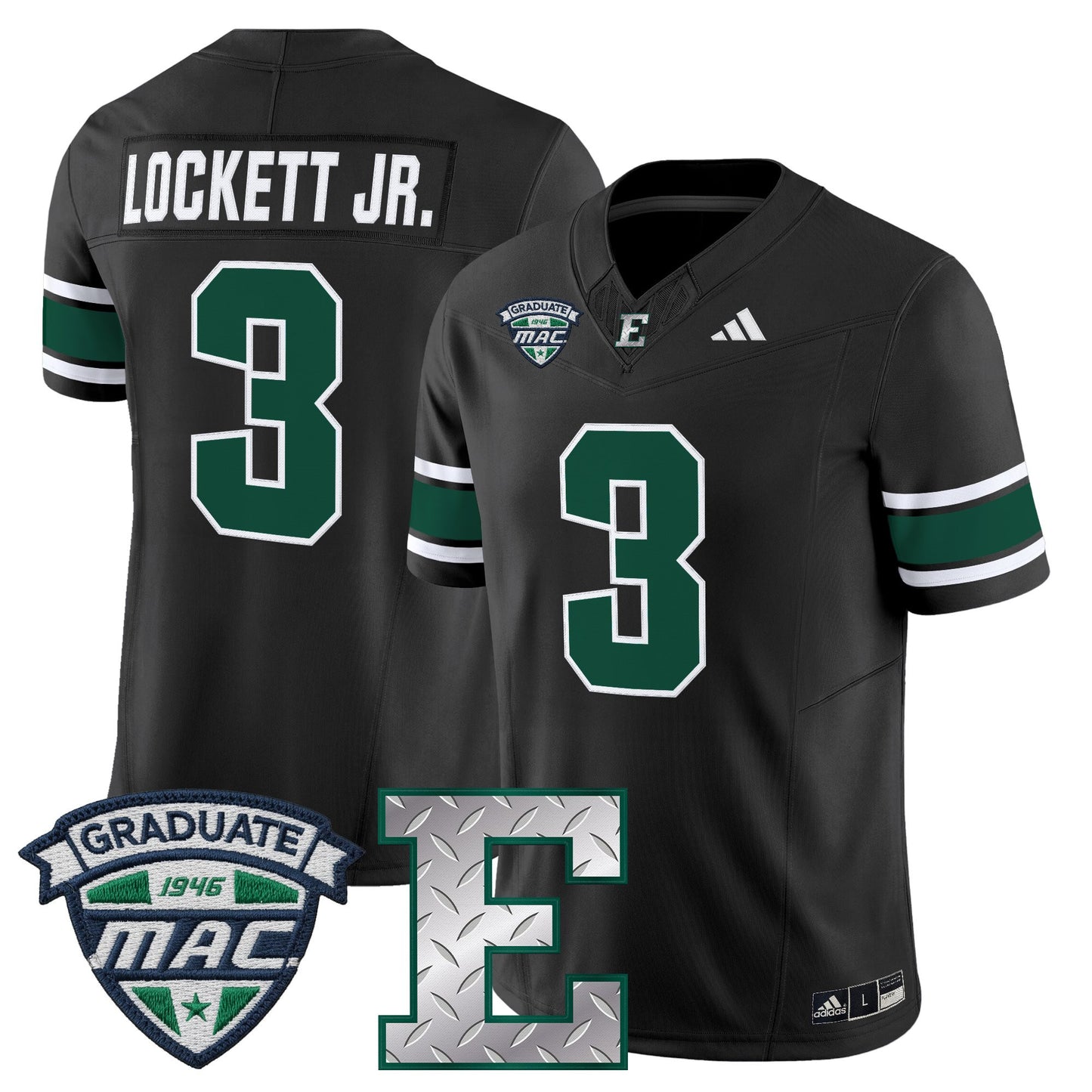 Men's Eastern Michigan Eagles 2025 Vapor Limited Jersey - All Stitched