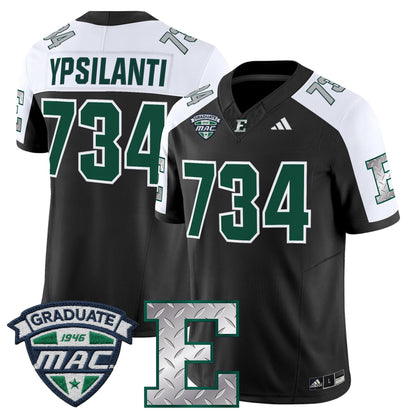 Men's Eastern Michigan Eagles 2025 Vapor Limited Jersey - All Stitched