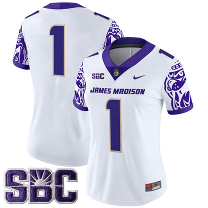 Women's James Madison Dukes 2025 Vapor Limited Jersey V2 - All Stitched