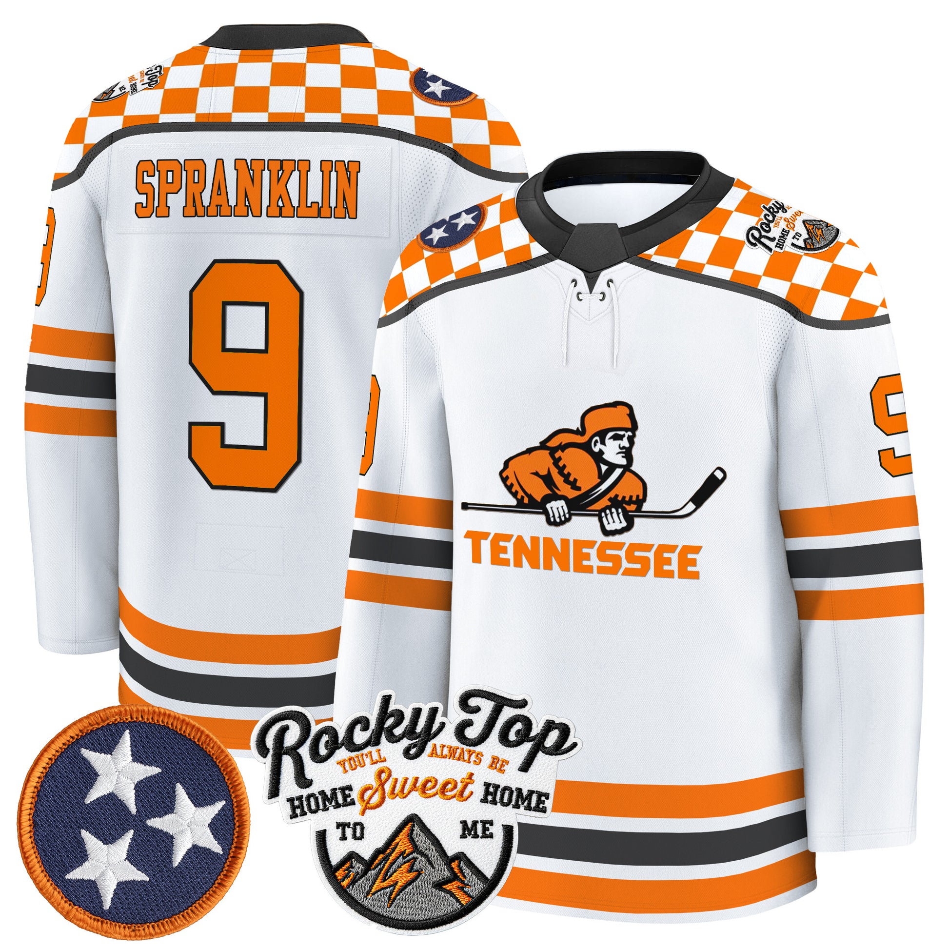 Men's Tennessee Volunteers 2025/26 Premium Jersey - All Stitched