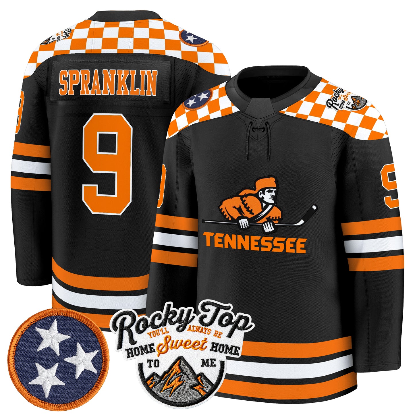 Men's Tennessee Volunteers 2025/26 Premium Jersey - All Stitched