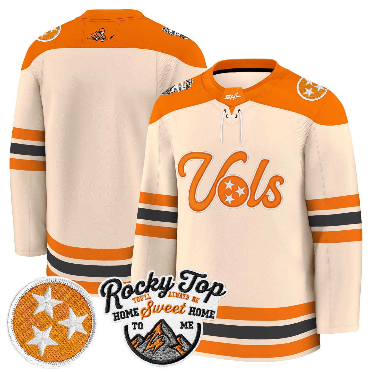 Men's Tennessee Volunteers 2025/26 Premium Jersey - All Stitched