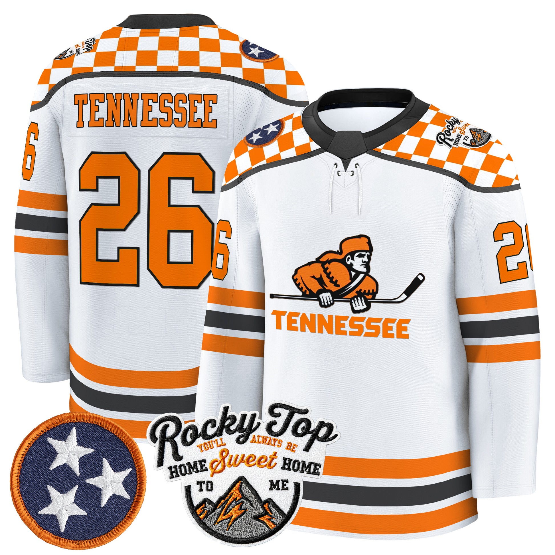 Men's Tennessee Volunteers 2025/26 Premium Jersey - All Stitched