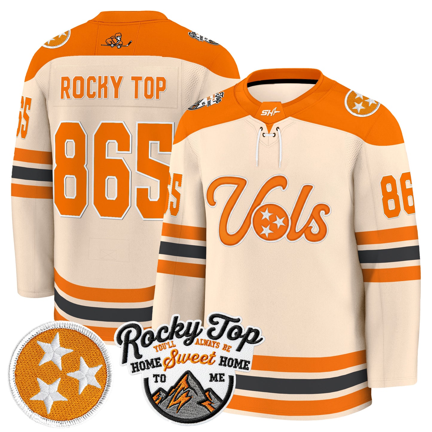 Men's Tennessee Volunteers 2025/26 Premium Jersey - All Stitched