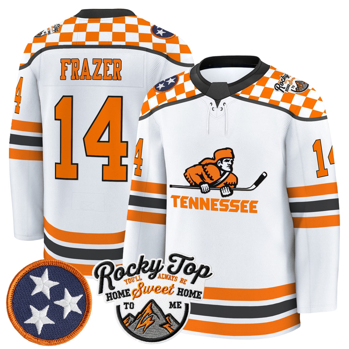Men's Tennessee Volunteers 2025/26 Premium Jersey - All Stitched