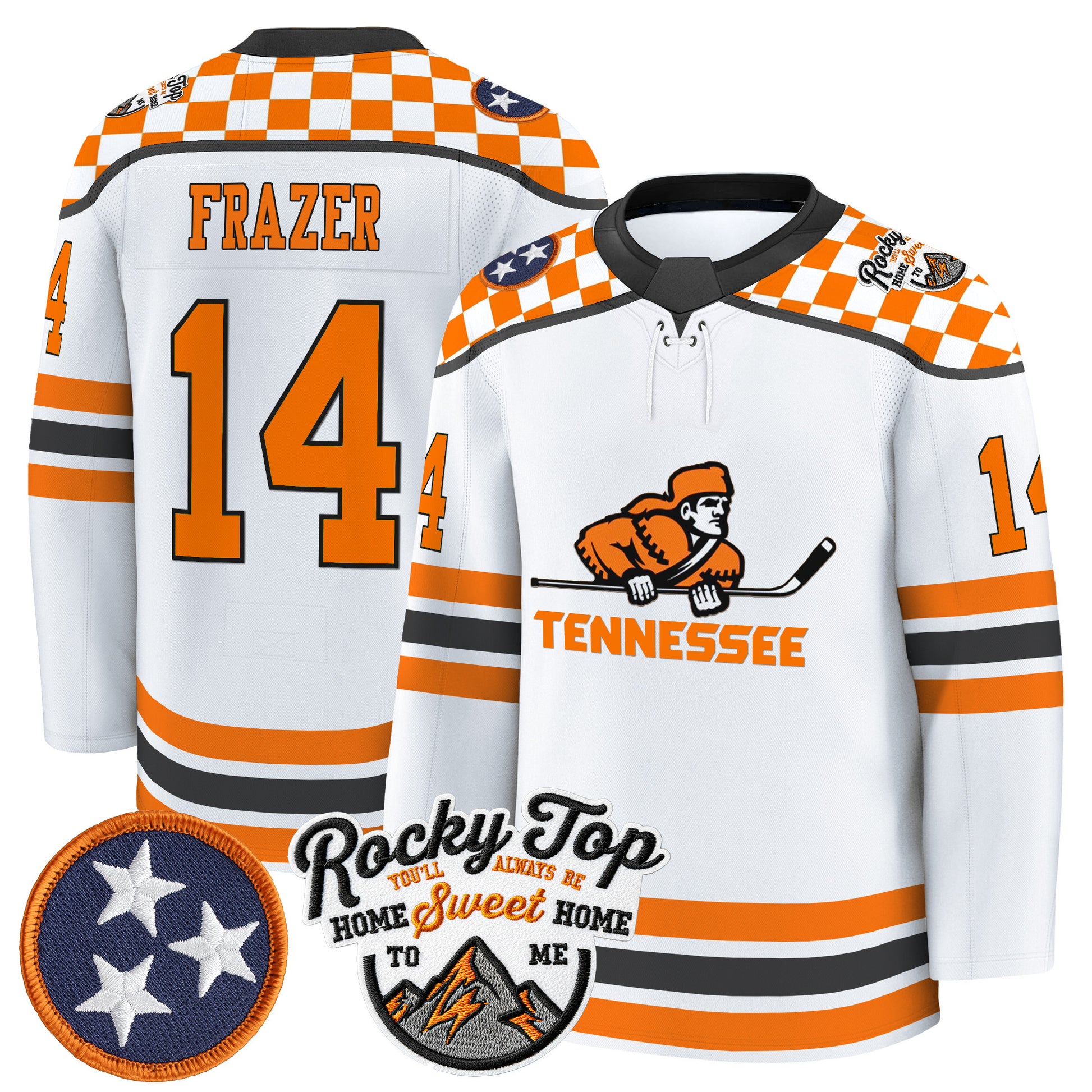 Men's Tennessee Volunteers 2025/26 Premium Jersey - All Stitched