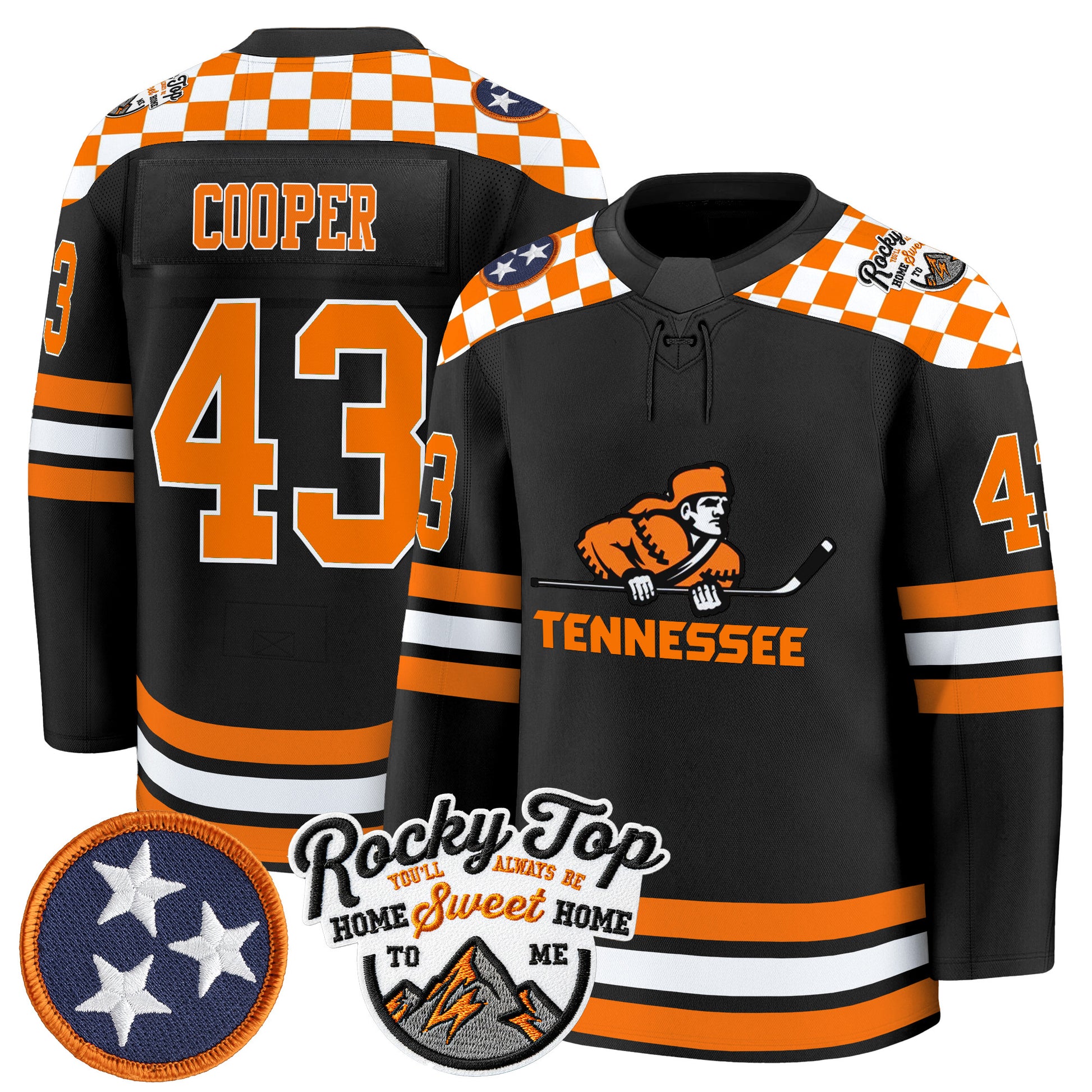 Men's Tennessee Volunteers 2025/26 Premium Jersey - All Stitched