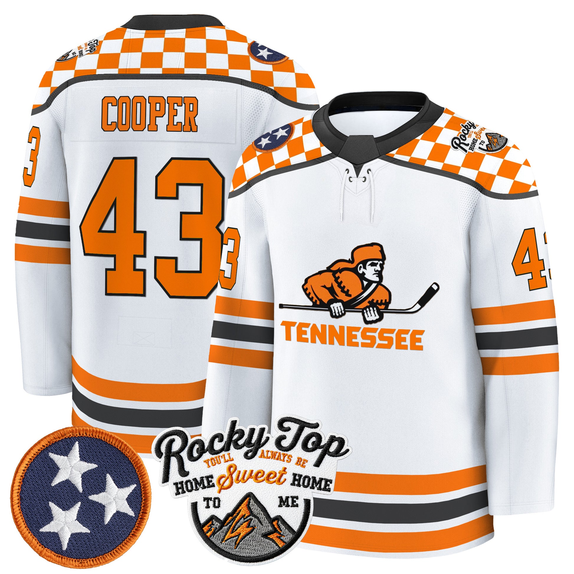 Men's Tennessee Volunteers 2025/26 Premium Jersey - All Stitched