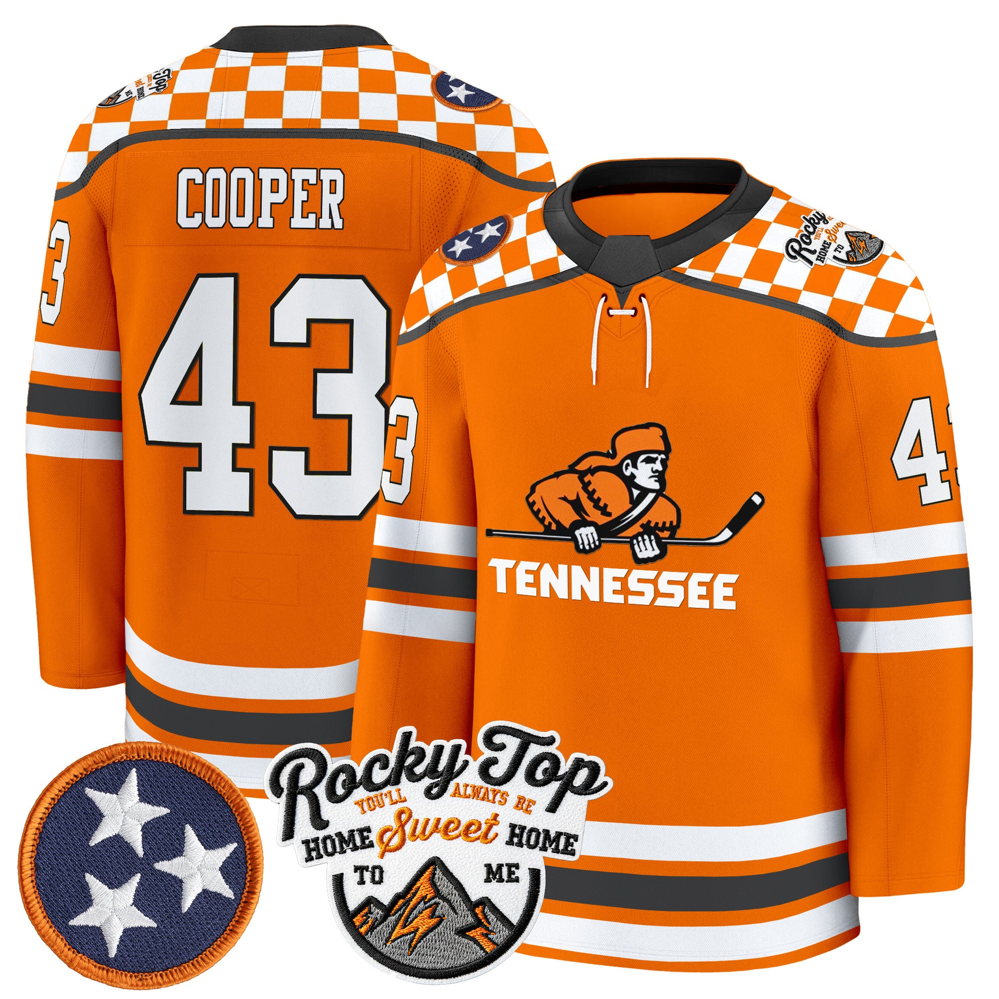 Men's Tennessee Volunteers 2025/26 Premium Jersey - All Stitched
