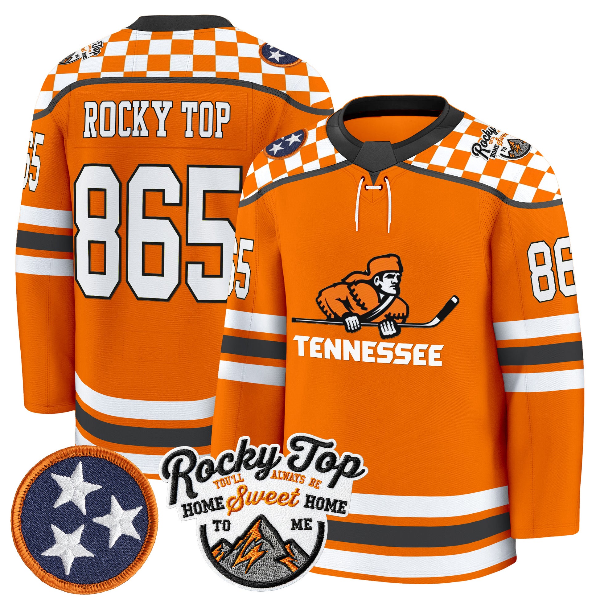 Men's Tennessee Volunteers 2025/26 Premium Jersey - All Stitched