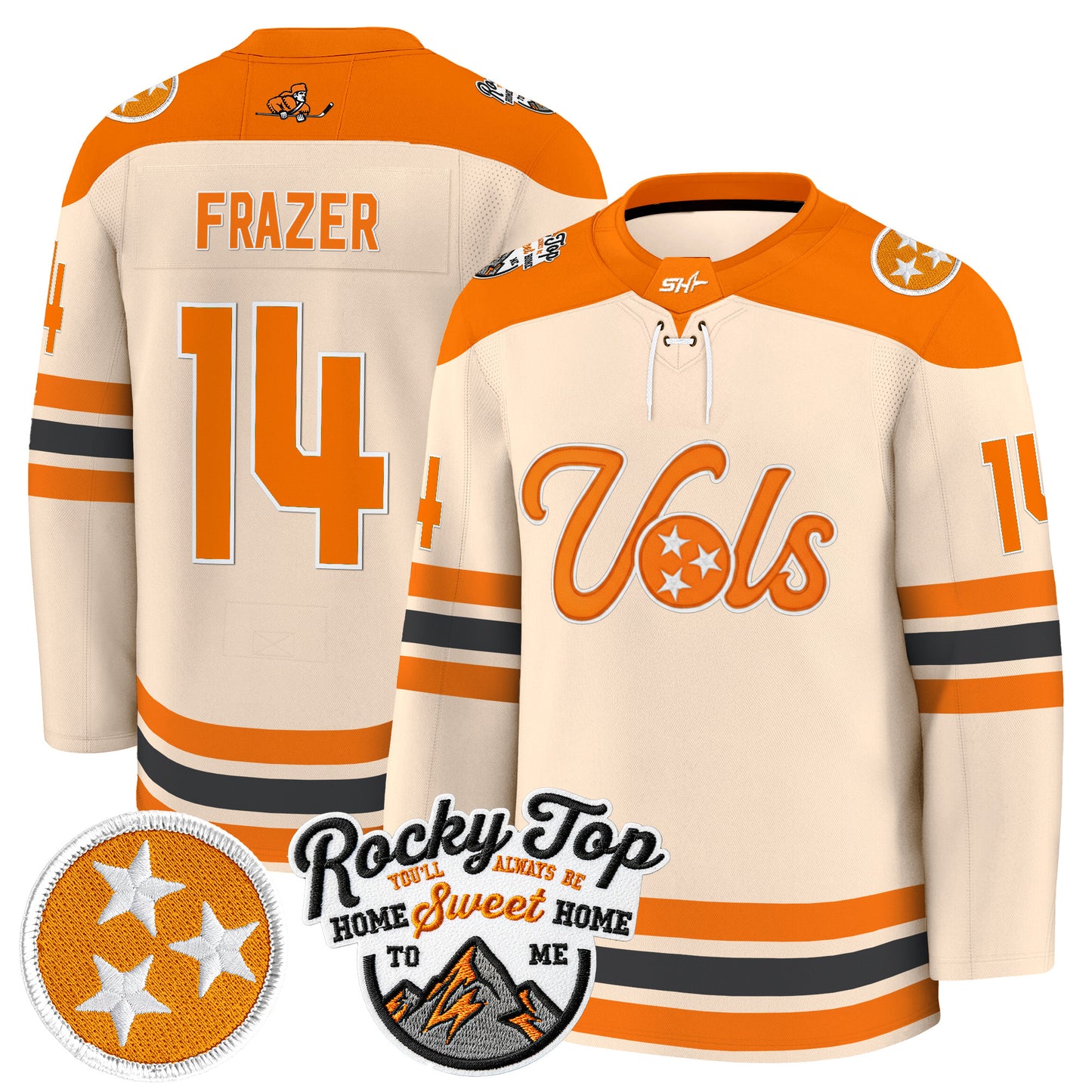 Men's Tennessee Volunteers 2025/26 Premium Jersey - All Stitched