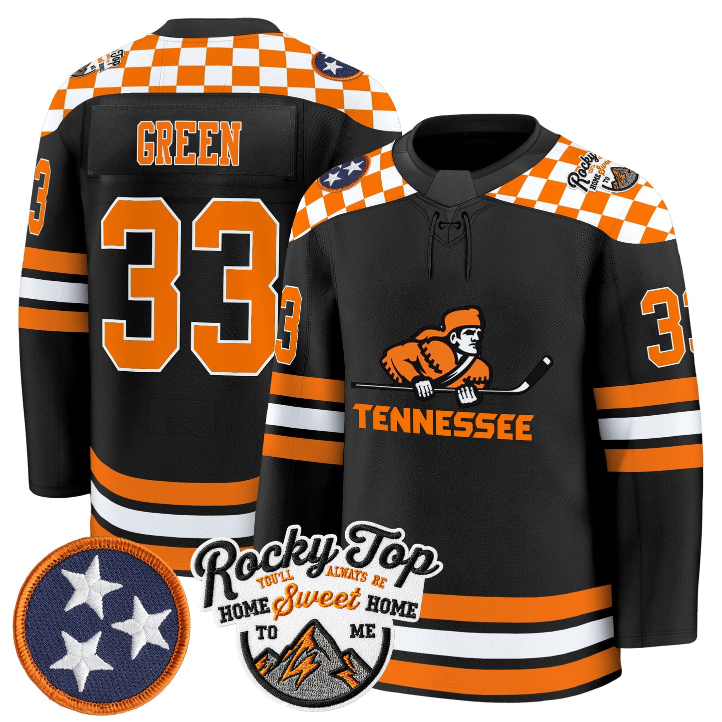Men's Tennessee Volunteers 2025/26 Premium Jersey - All Stitched