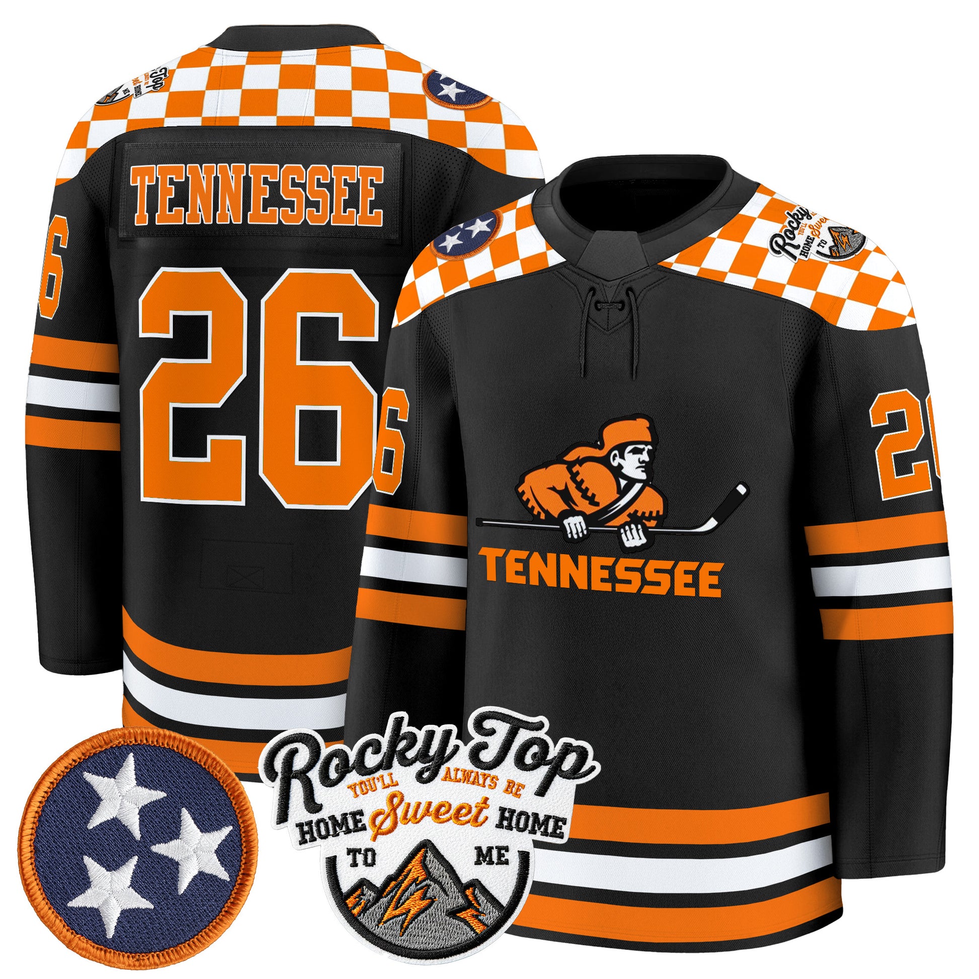 Men's Tennessee Volunteers 2025/26 Premium Jersey - All Stitched