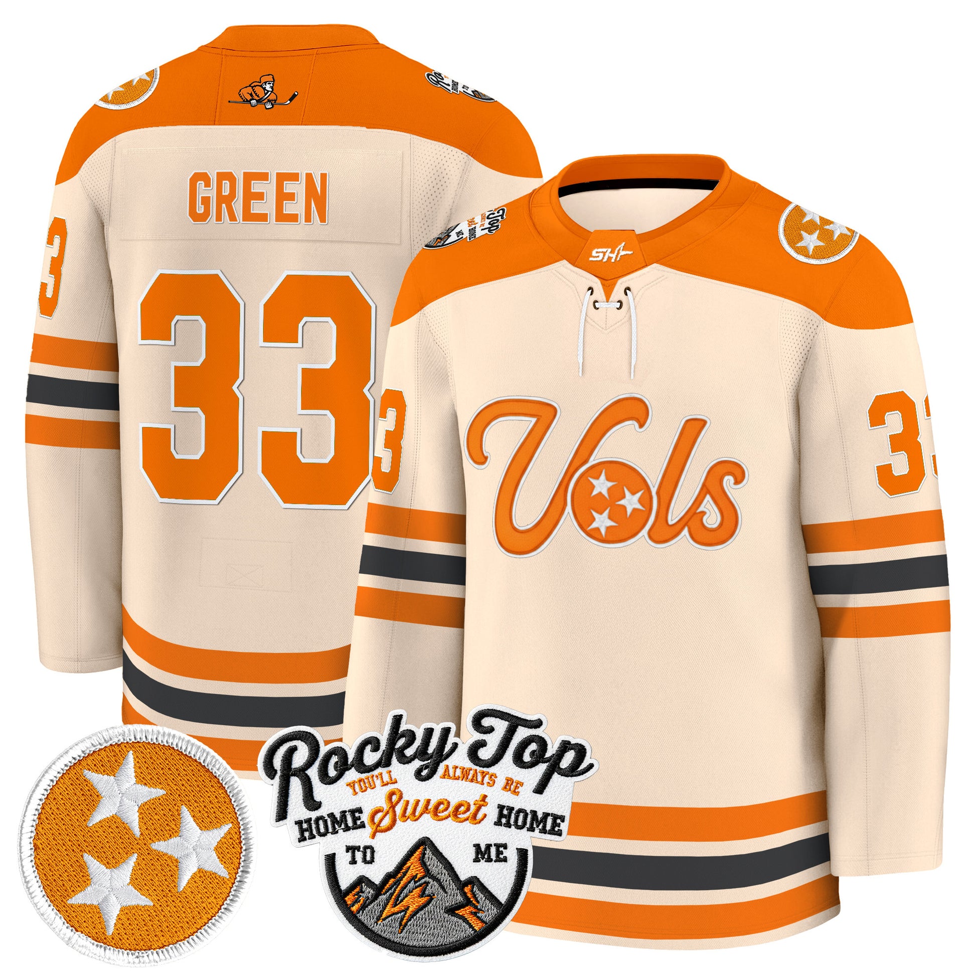 Men's Tennessee Volunteers 2025/26 Premium Jersey - All Stitched