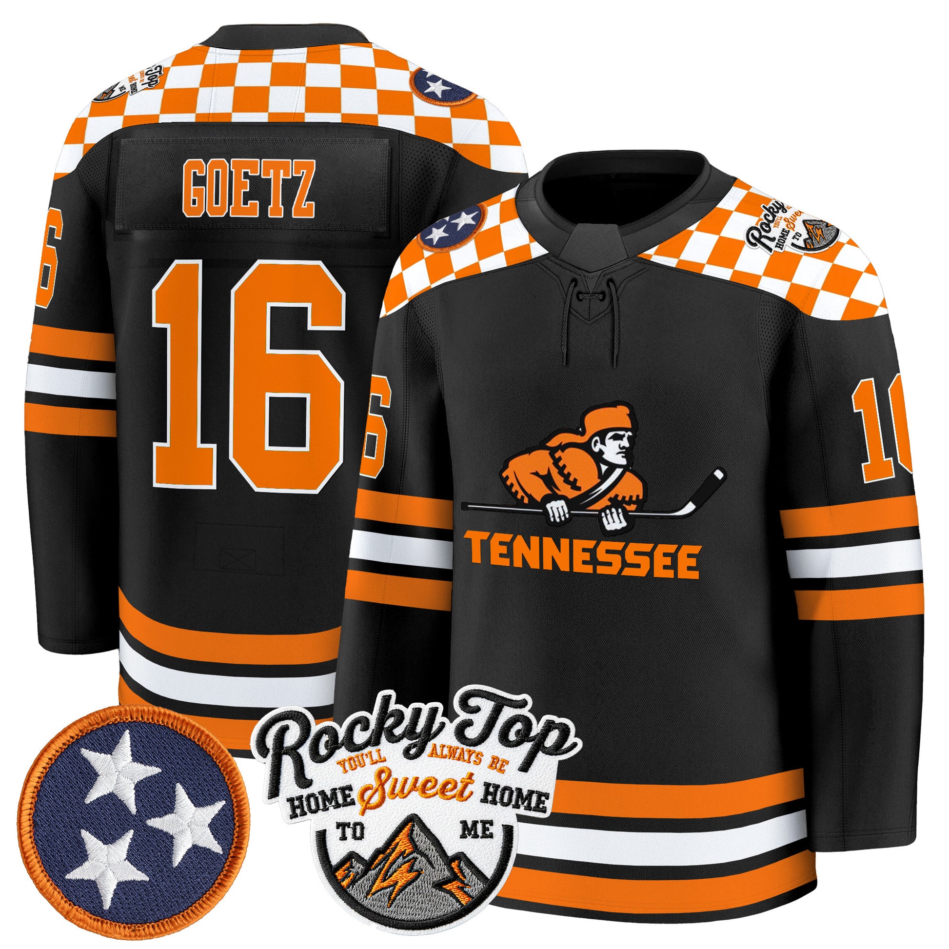Men's Tennessee Volunteers 2025/26 Premium Jersey - All Stitched