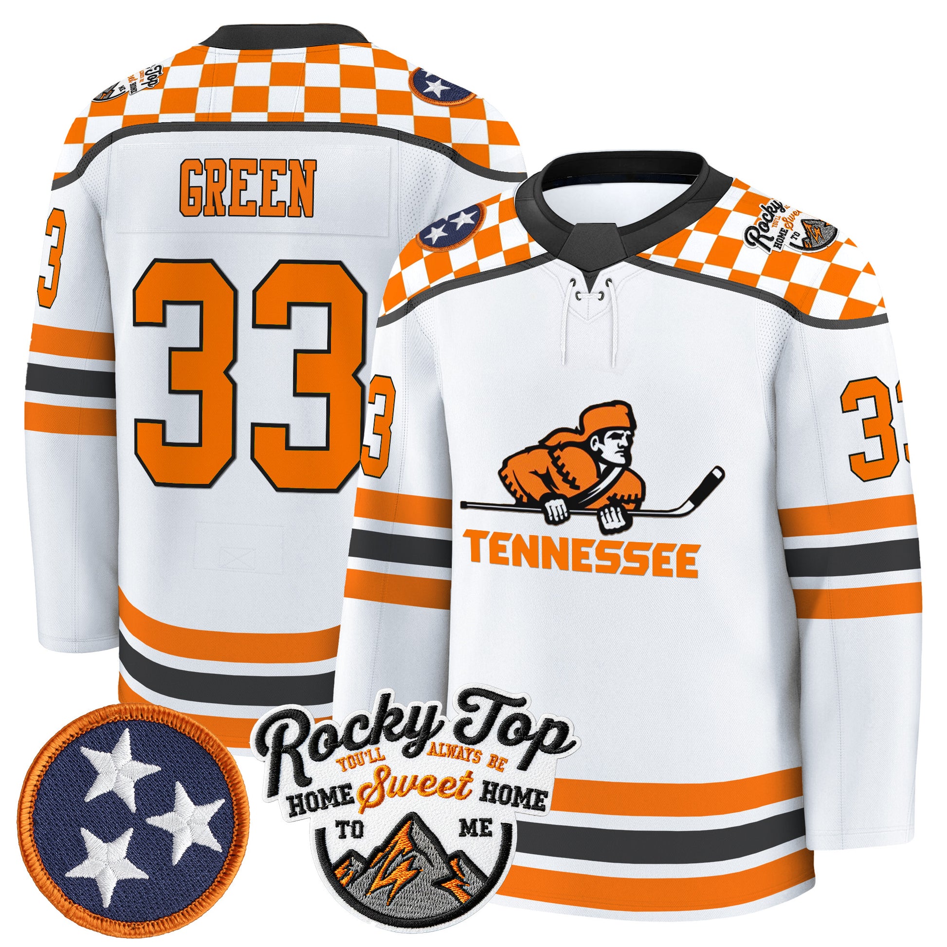 Men's Tennessee Volunteers 2025/26 Premium Jersey - All Stitched