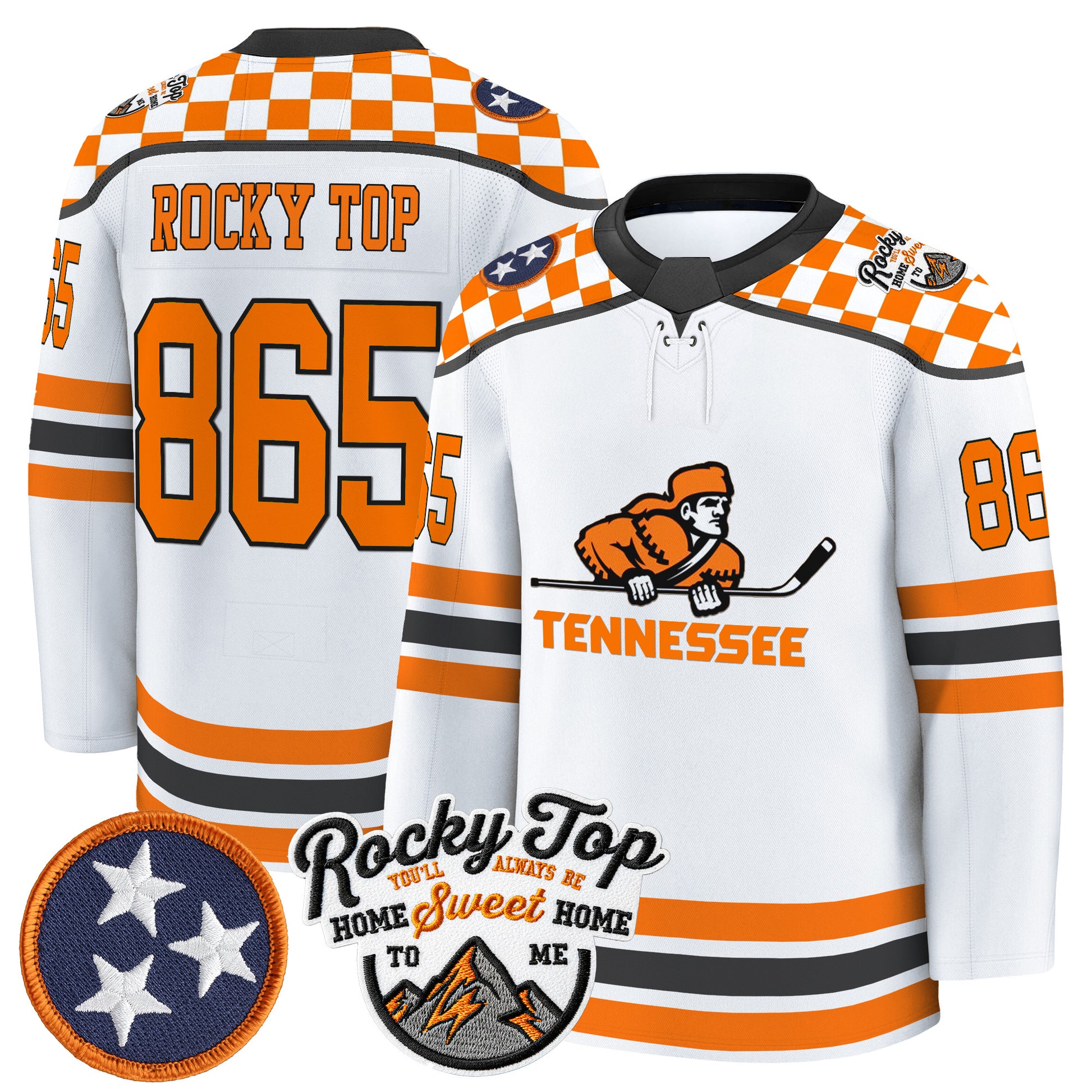 Men's Tennessee Volunteers 2025/26 Premium Jersey - All Stitched