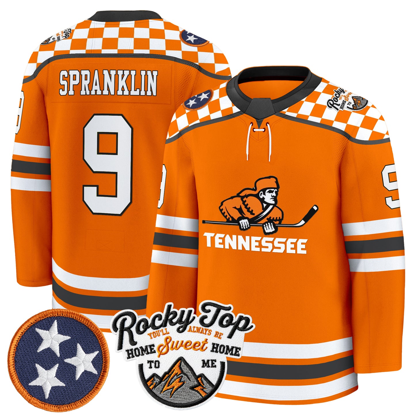 Men's Tennessee Volunteers 2025/26 Premium Jersey - All Stitched