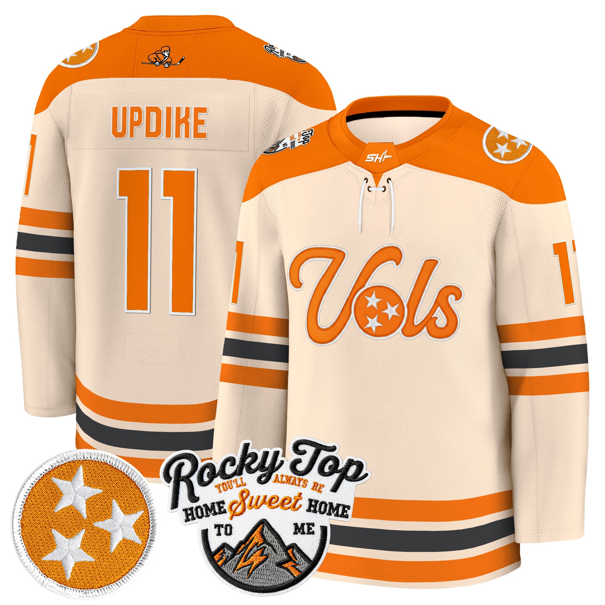 Men's Tennessee Volunteers 2025/26 Premium Jersey - All Stitched