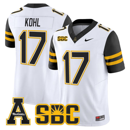 Men's App State Mountaineers 2025 Vapor Limited Jersey - All stitched