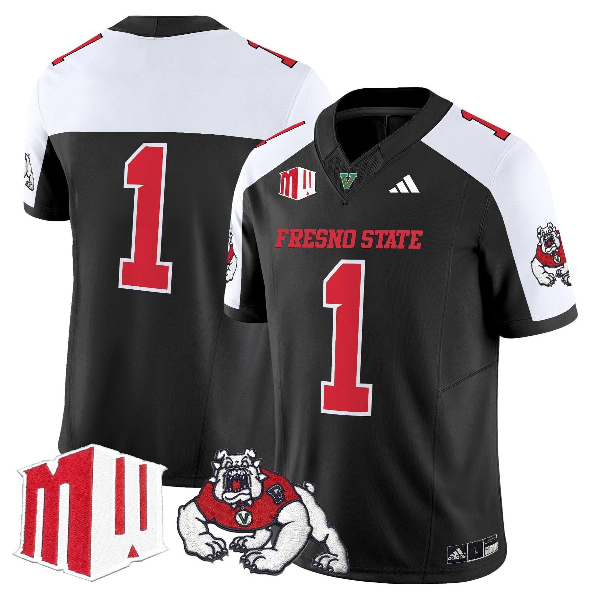 Men's Fresno State Bulldogs 2025 Vapor Limited Jersey - All Stitched
