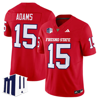Men's Fresno State Bulldogs 2025 Vapor Limited Jersey - All Stitched