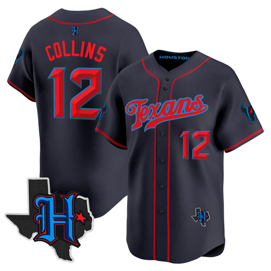 Men's Houston Texans 2025 Vapor Baseball Jersey - All Stitched