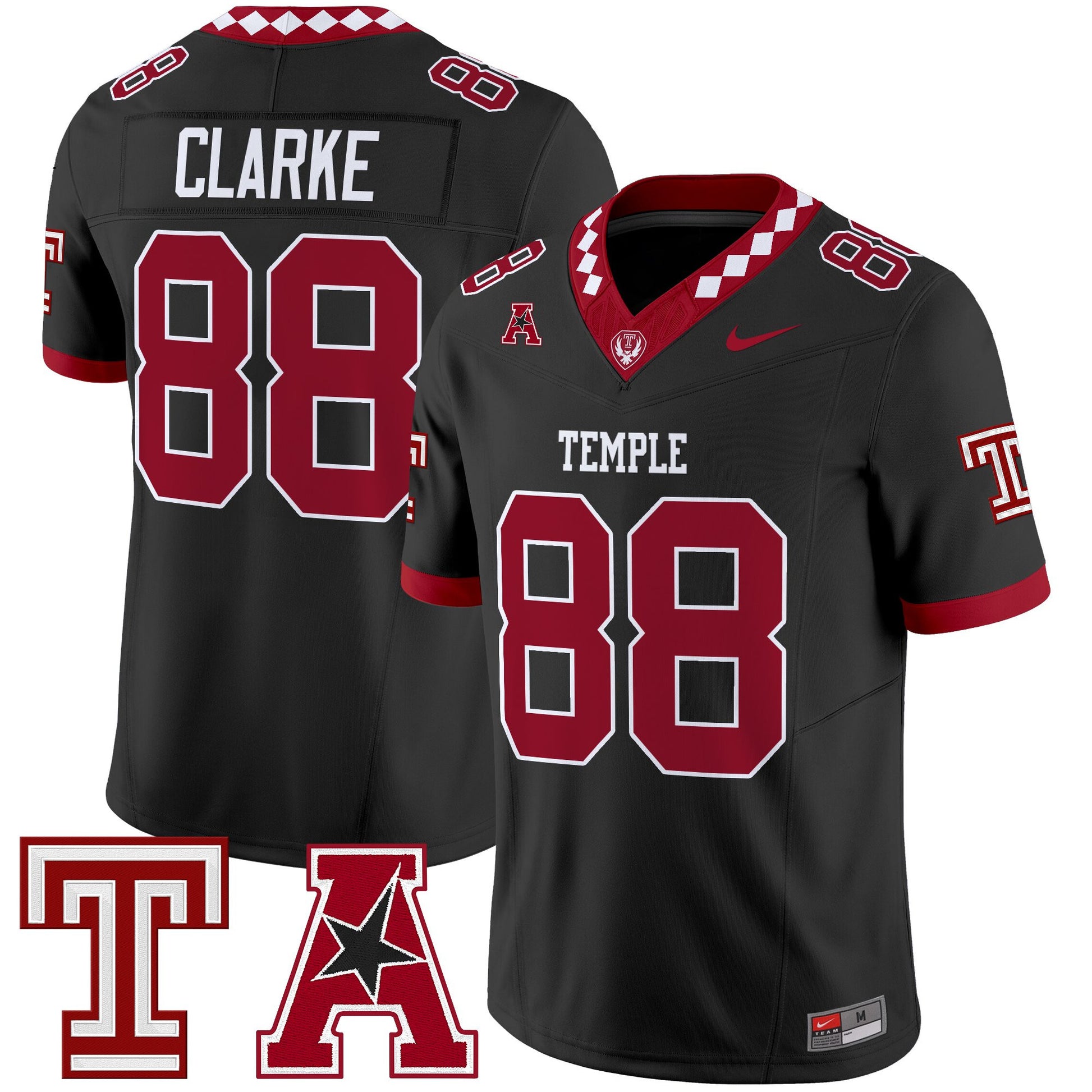 Men's Temple Owls 2025 Vapor Limited Jersey - All Stitched