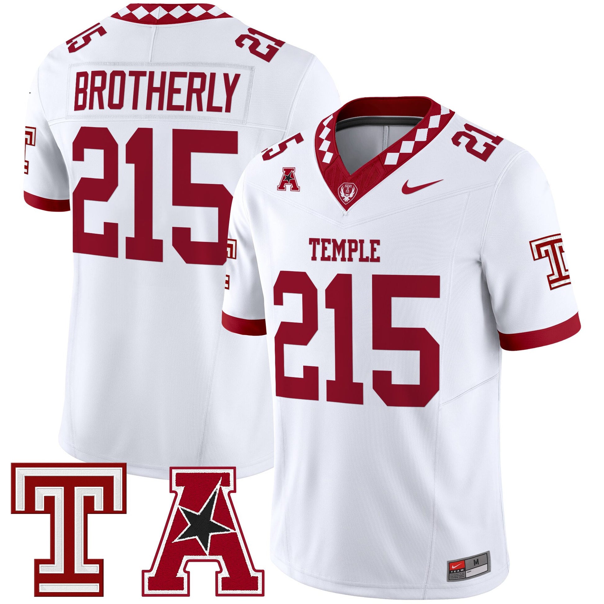 Men's Temple Owls 2025 Vapor Limited Jersey - All Stitched