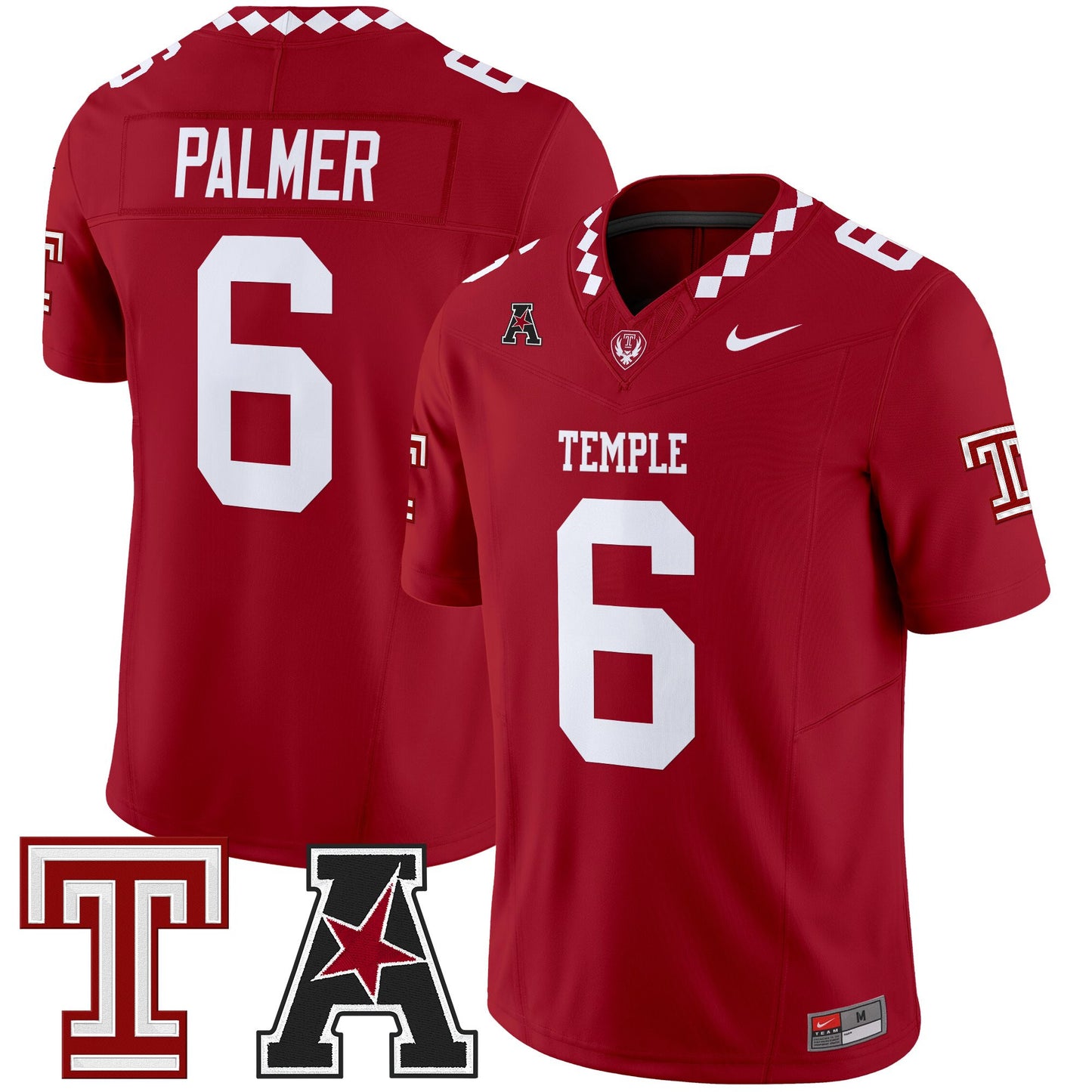 Men's Temple Owls 2025 Vapor Limited Jersey - All Stitched