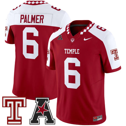 Men's Temple Owls 2025 Vapor Limited Jersey - All Stitched
