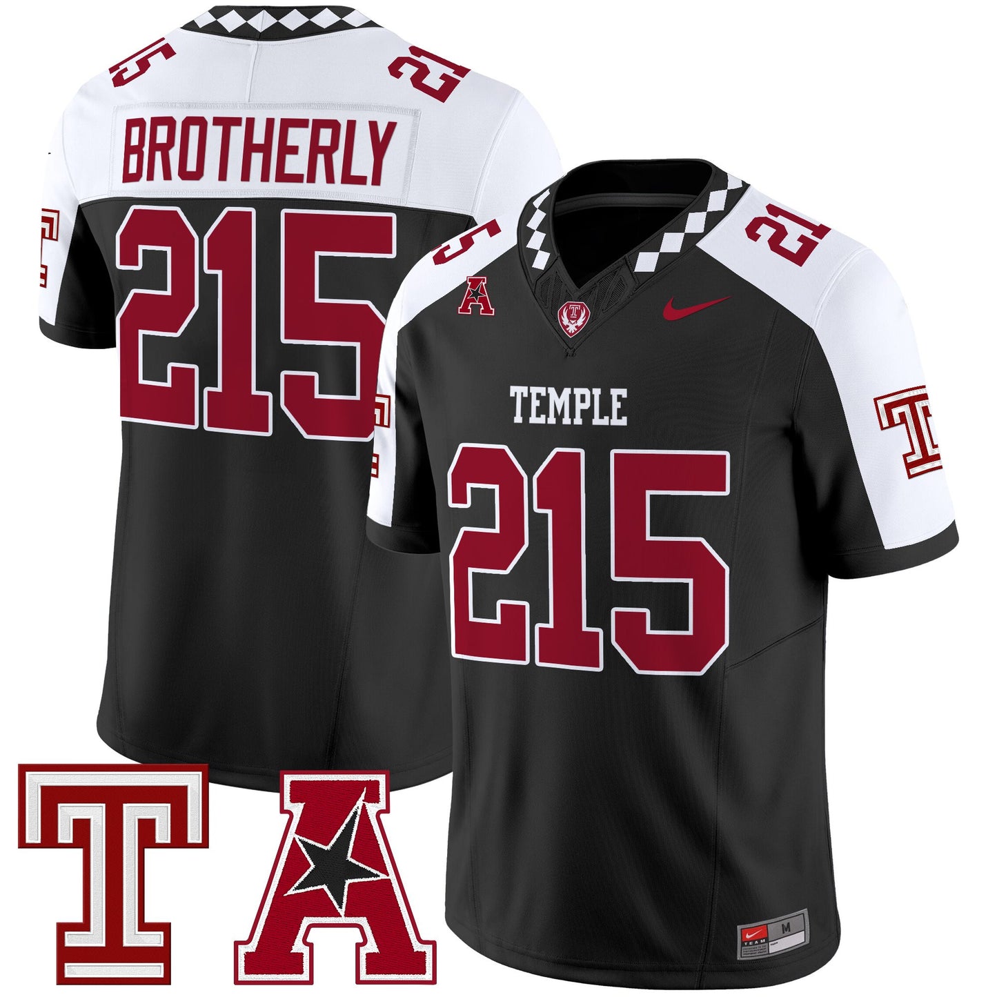 Men's Temple Owls 2025 Vapor Limited Jersey - All Stitched