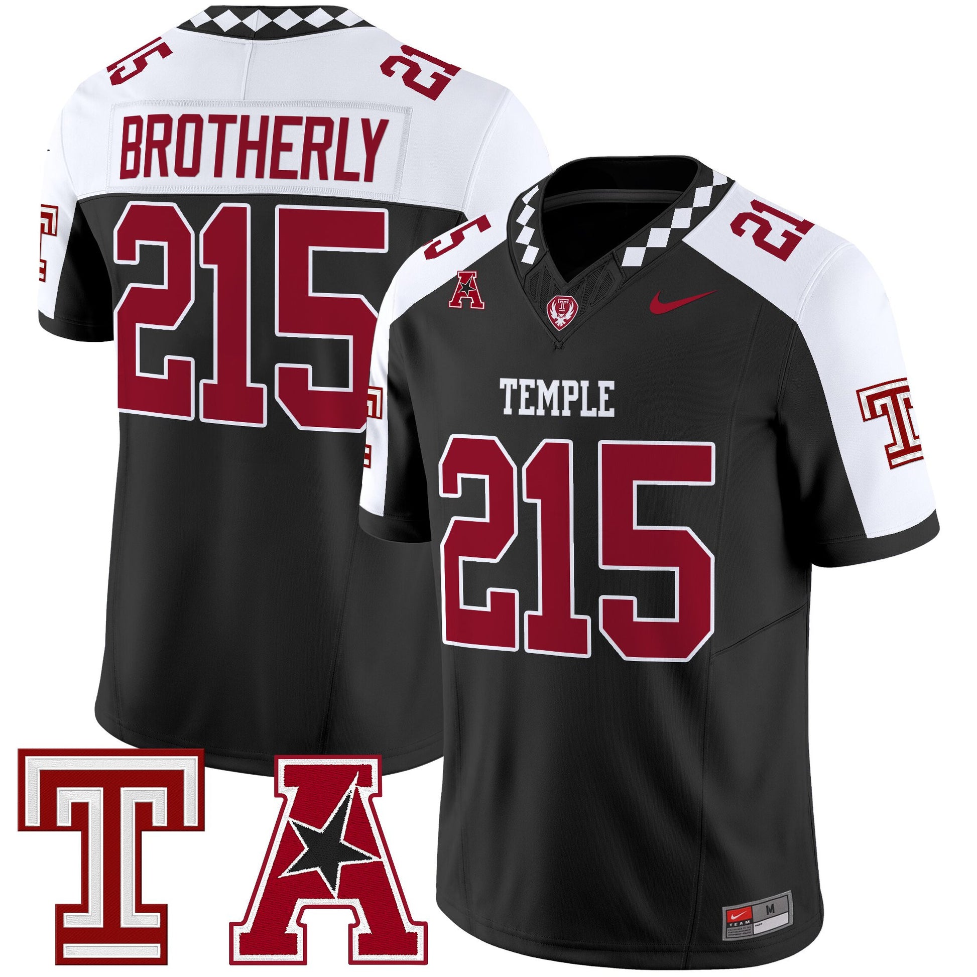 Men's Temple Owls 2025 Vapor Limited Jersey - All Stitched