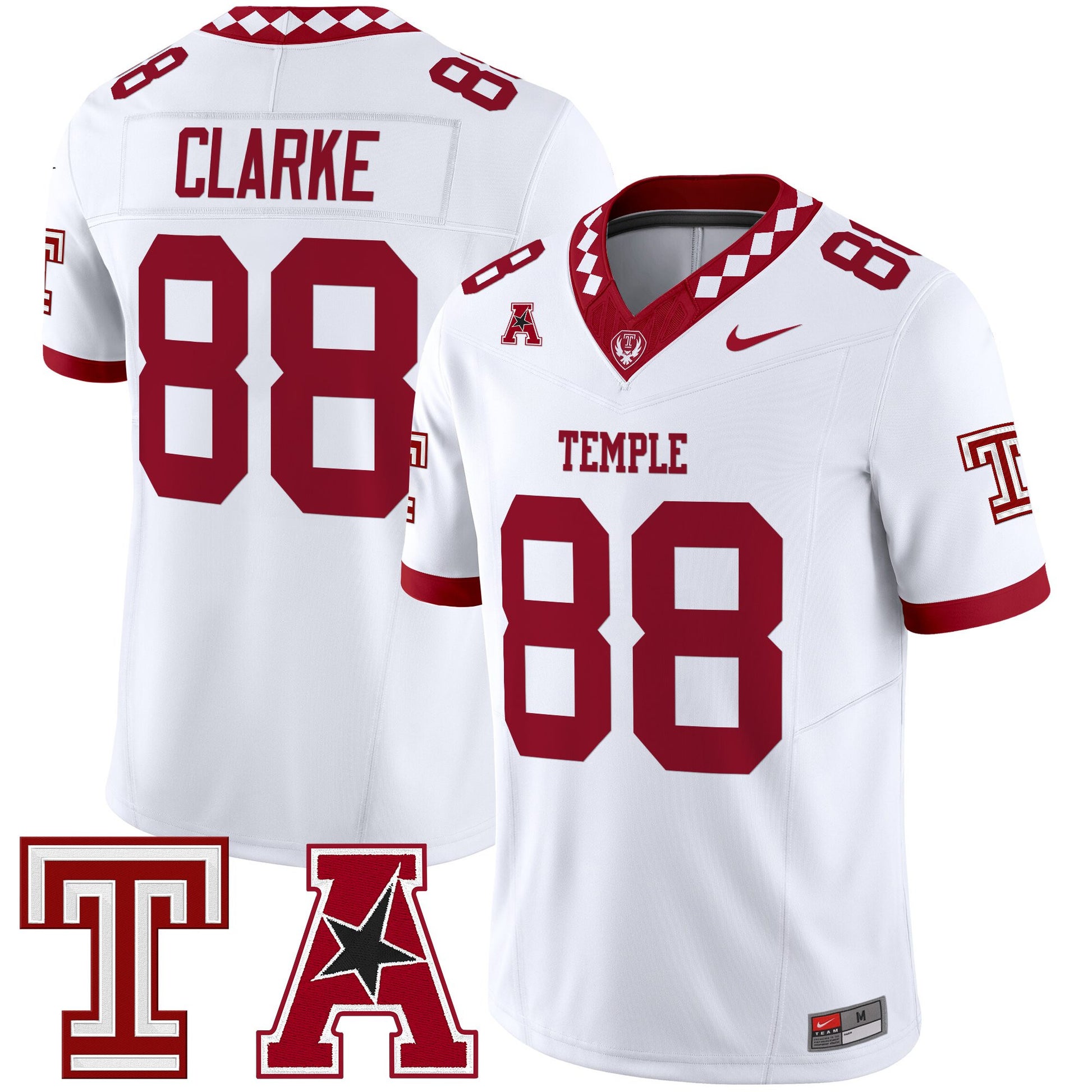 Men's Temple Owls 2025 Vapor Limited Jersey - All Stitched