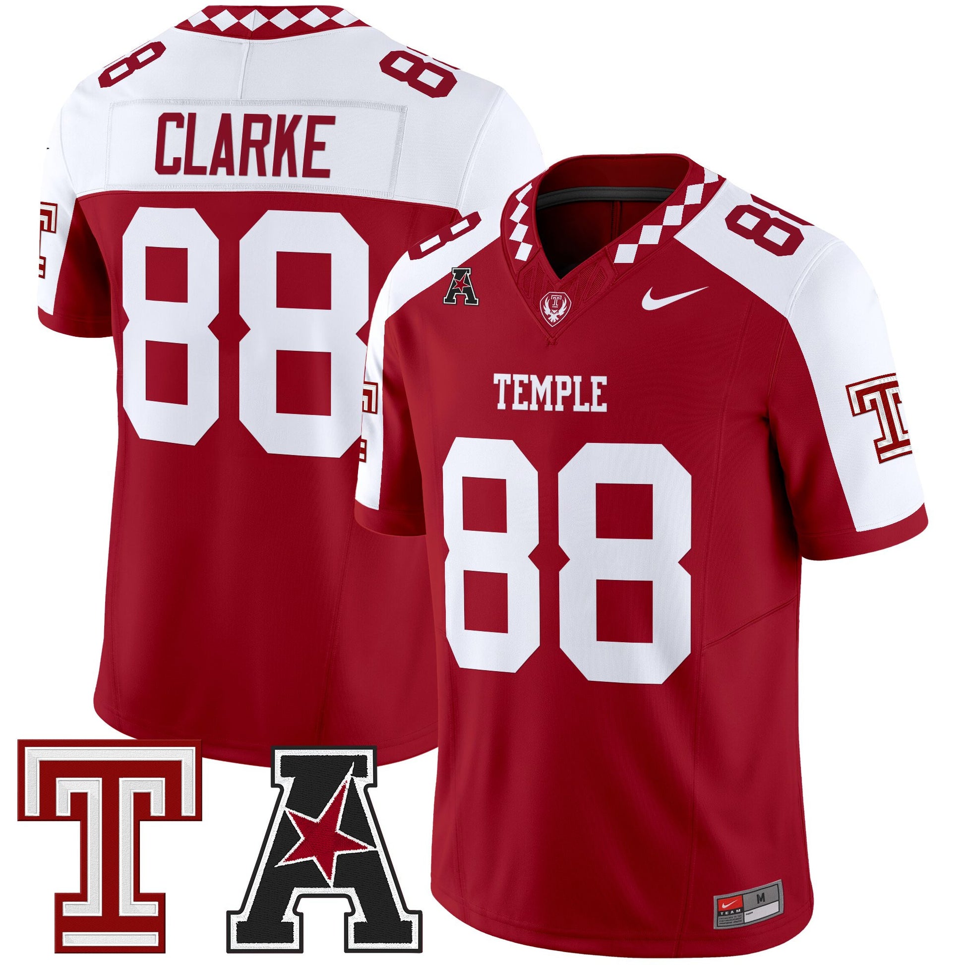Men's Temple Owls 2025 Vapor Limited Jersey - All Stitched