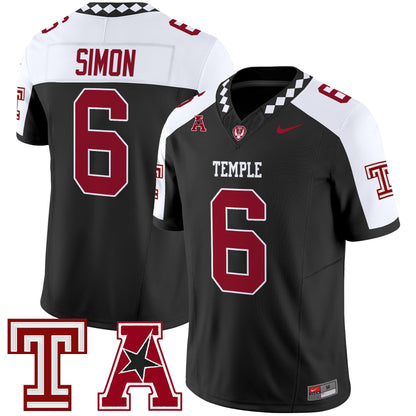 Men's Temple Owls 2025 Vapor Limited Jersey - All Stitched