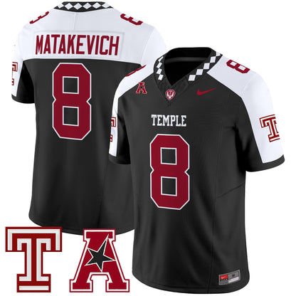 Men's Temple Owls 2025 Vapor Limited Jersey - All Stitched