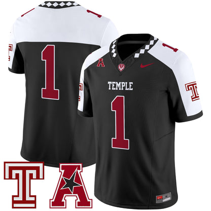 Men's Temple Owls 2025 Vapor Limited Jersey - All Stitched