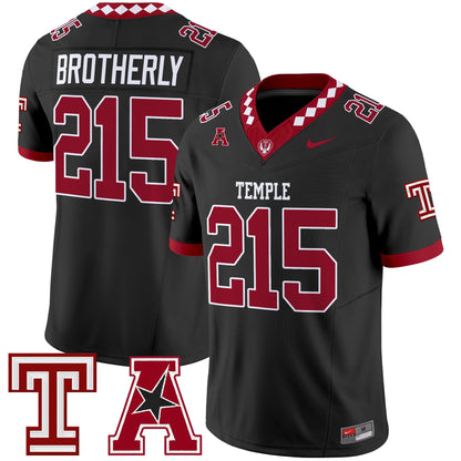 Men's Temple Owls 2025 Vapor Limited Jersey - All Stitched