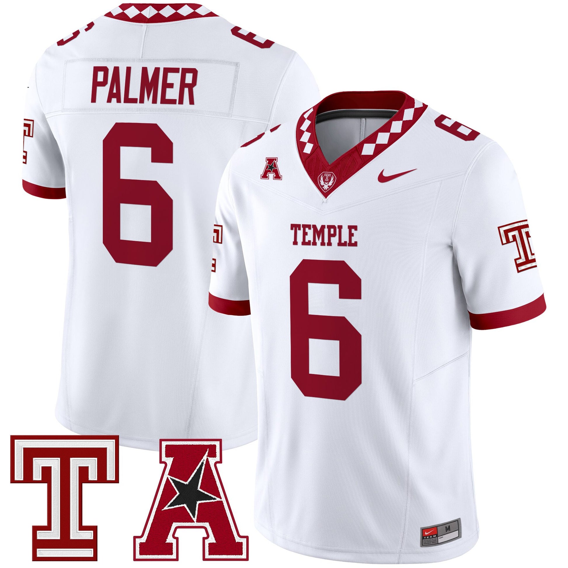 Men's Temple Owls 2025 Vapor Limited Jersey - All Stitched