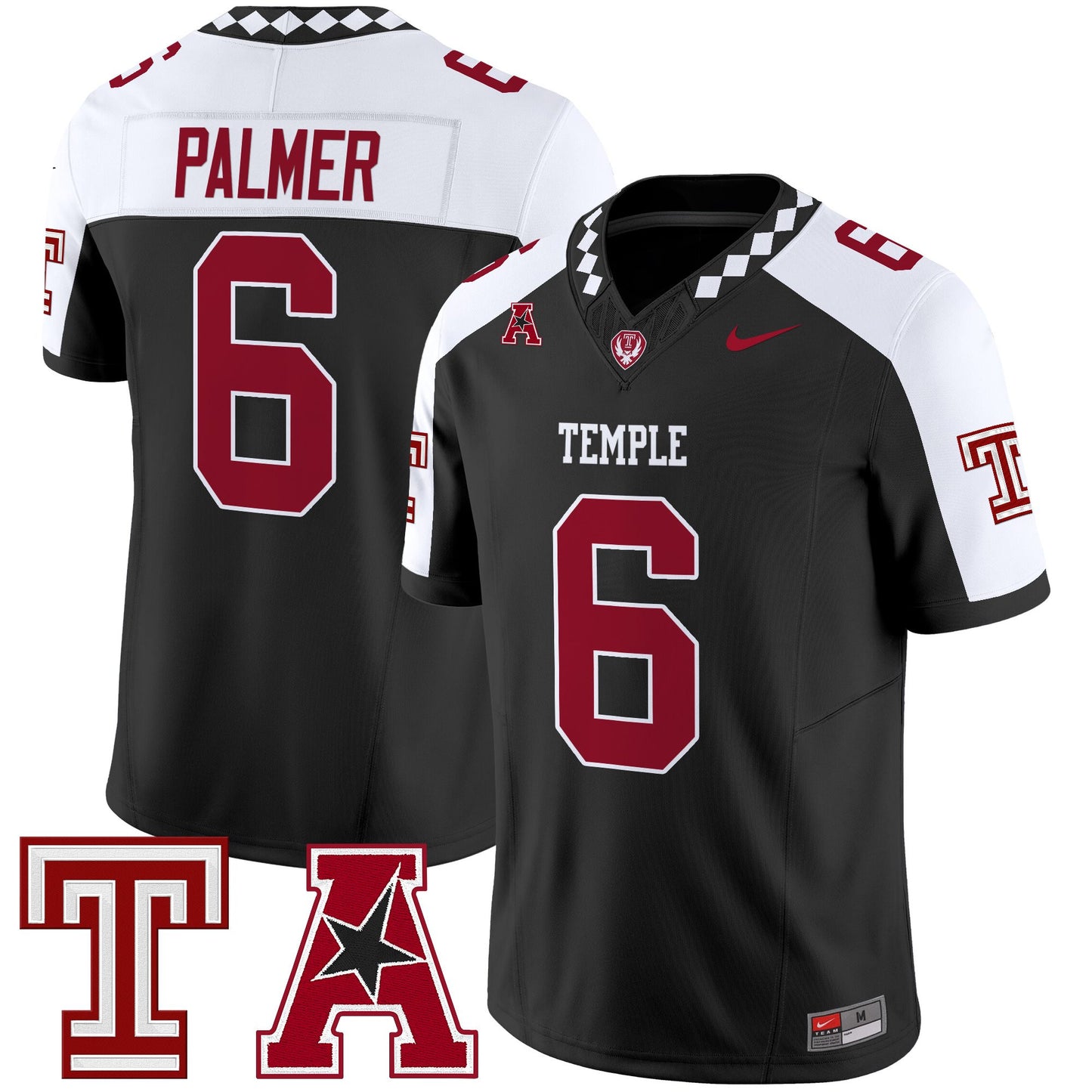 Men's Temple Owls 2025 Vapor Limited Jersey - All Stitched