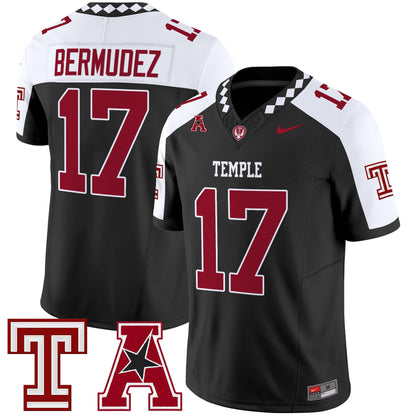 Men's Temple Owls 2025 Vapor Limited Jersey - All Stitched