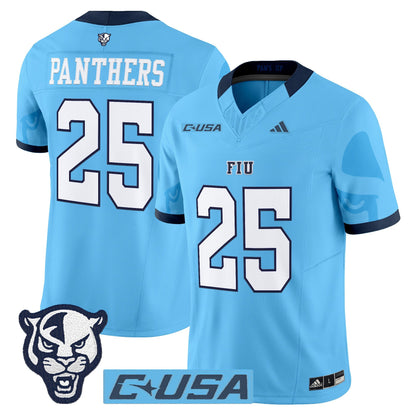Men's Florida International Panthers 2025 Vapor Limited Jersey - All Stitched