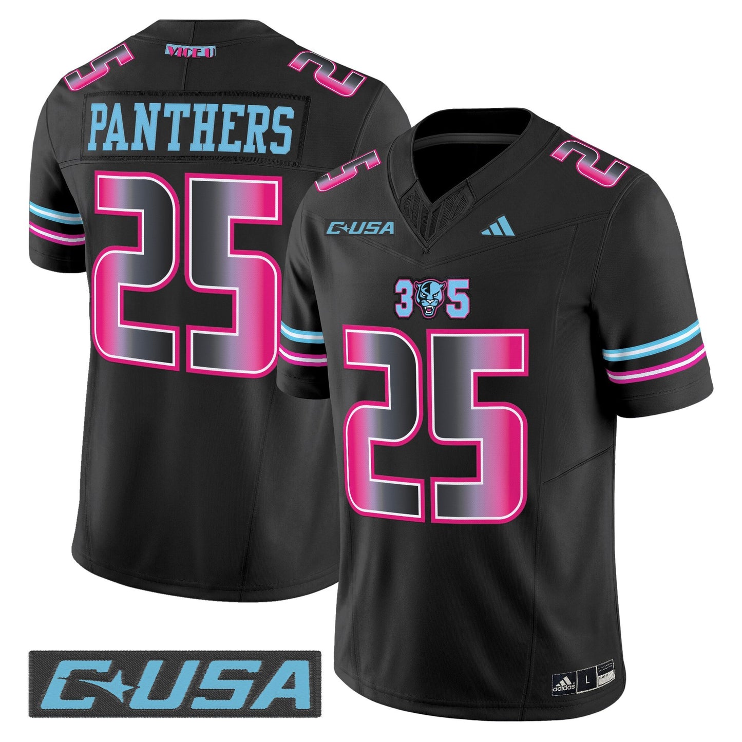 Men's Florida International Panthers 2025 Vapor Limited Jersey - All Stitched